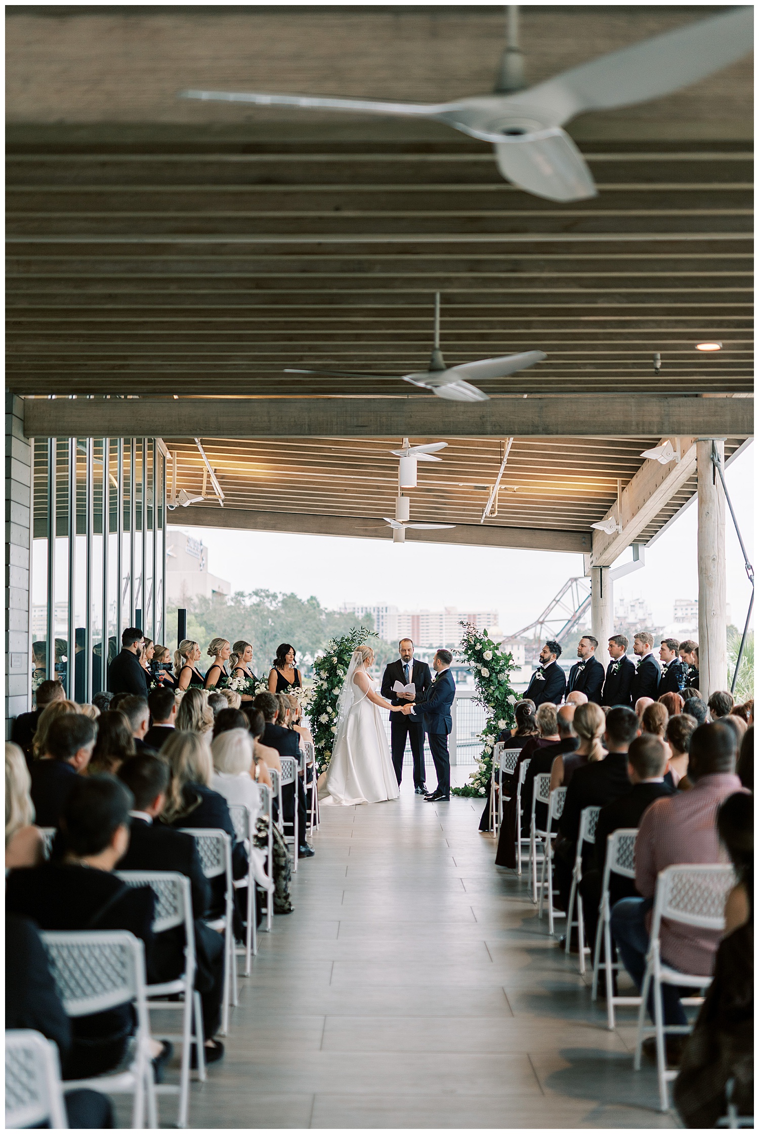 The Tampa River Center wedding