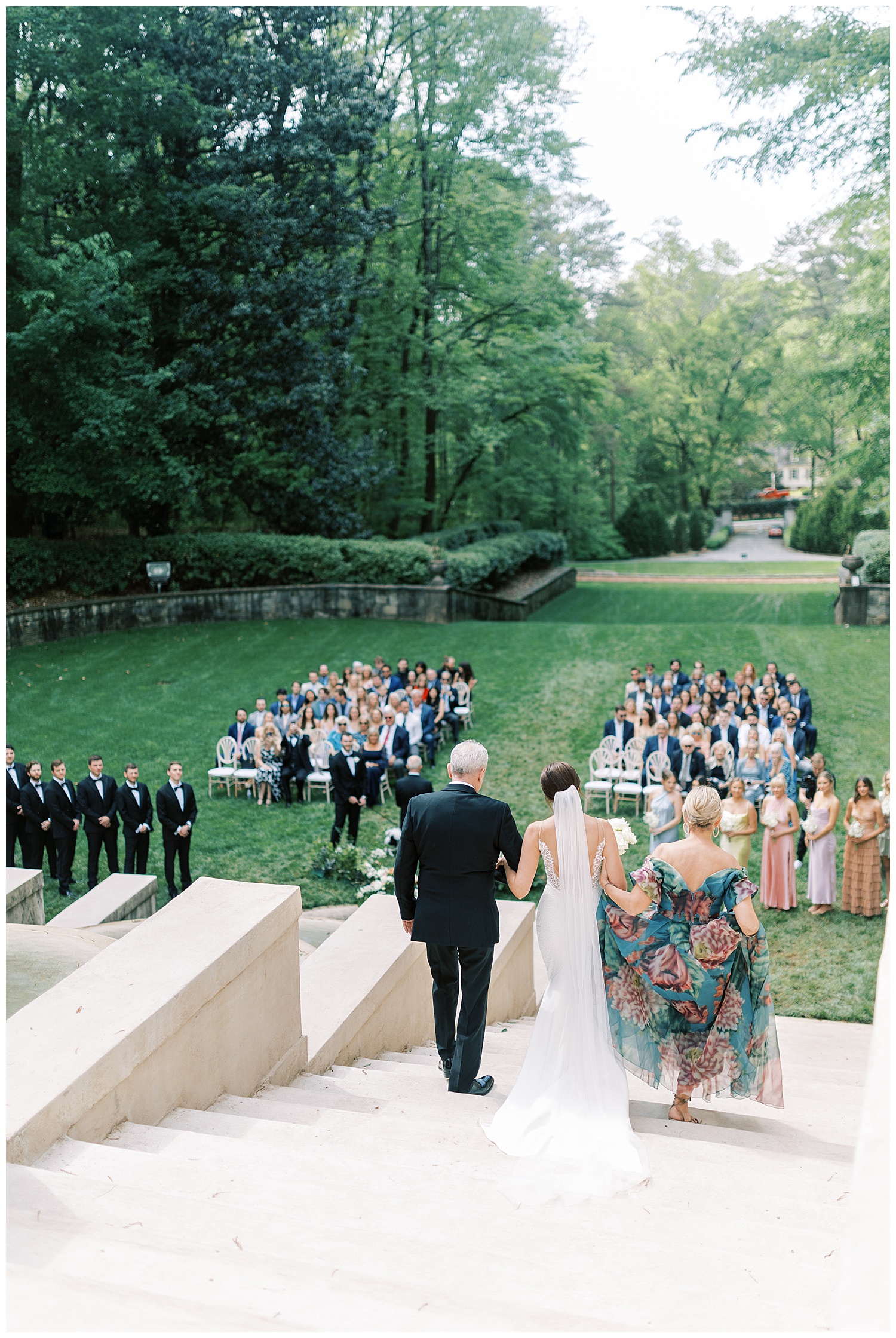 Wedding at the Swan House in Atlanta, Georgia