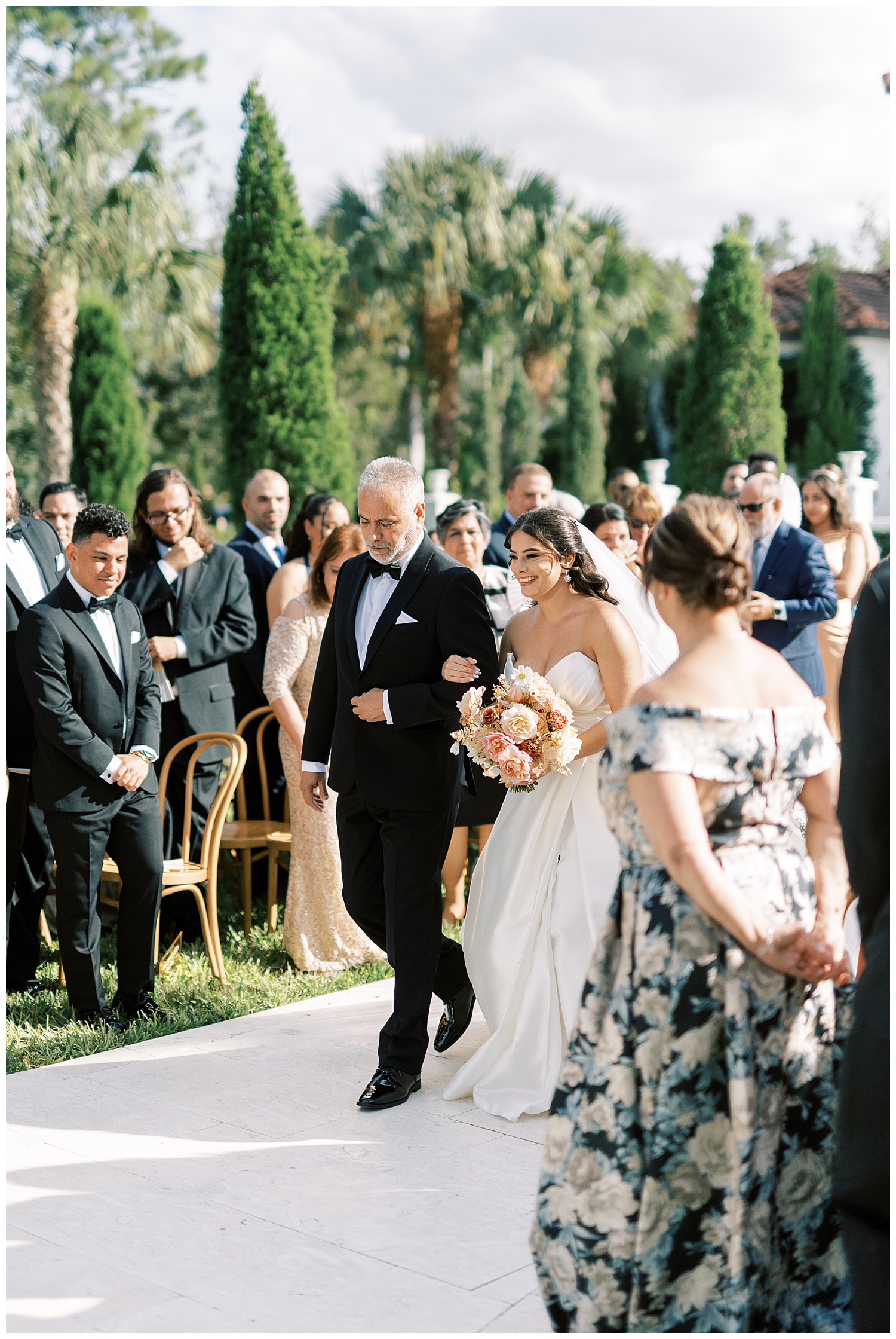 Wedding ceremony at La Casa Toscana