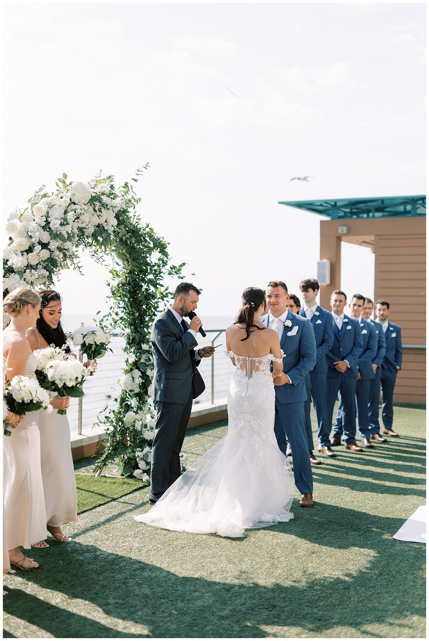 Opal Sands Resort wedding ceremony in Clearwater, Florida