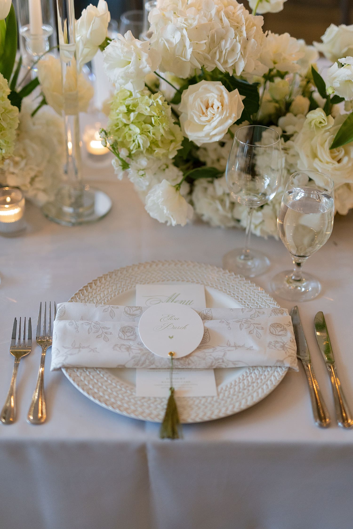 Wedding reception at Omni Resort Walker's Landing on Amelia Island