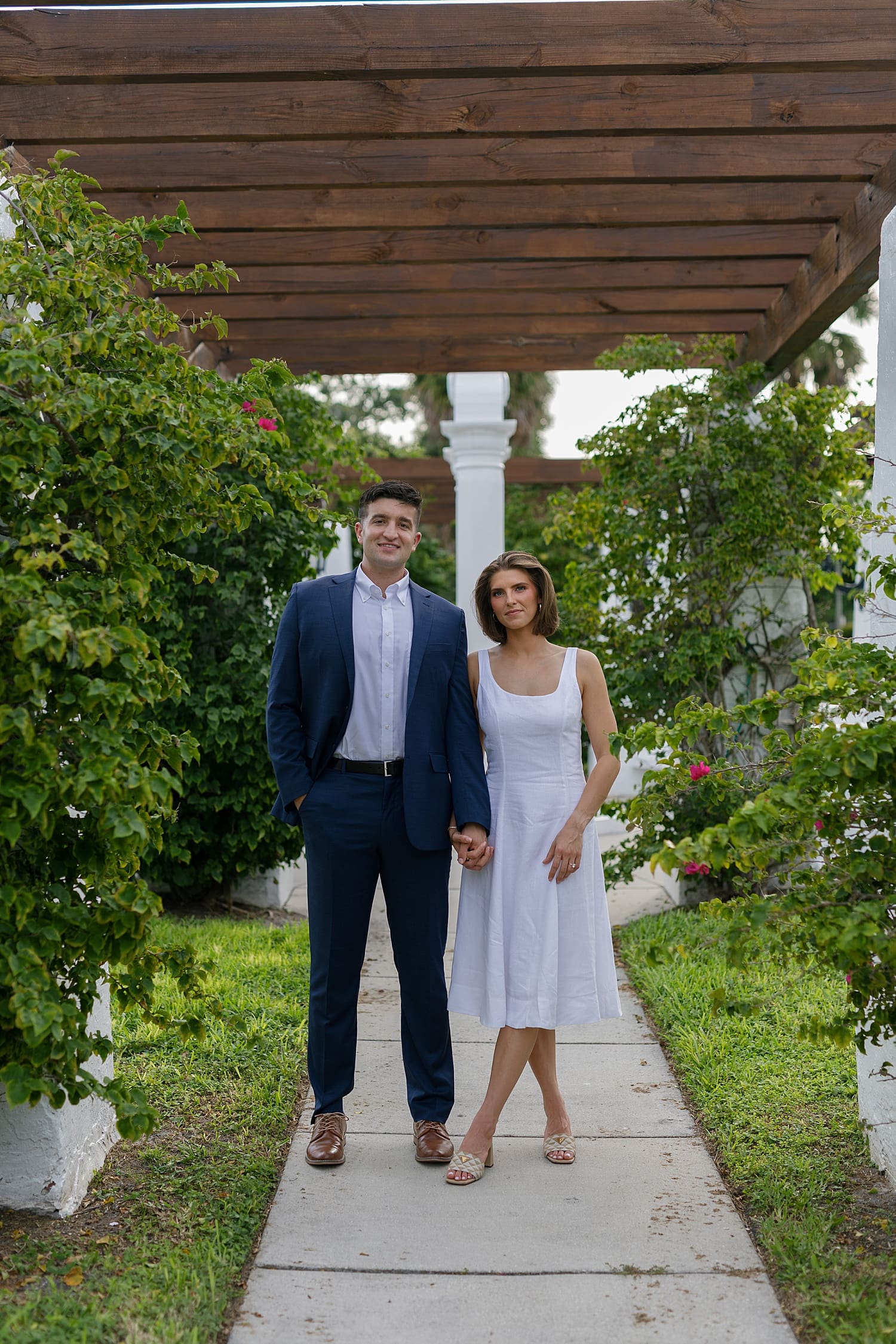 Natural engagement session photography