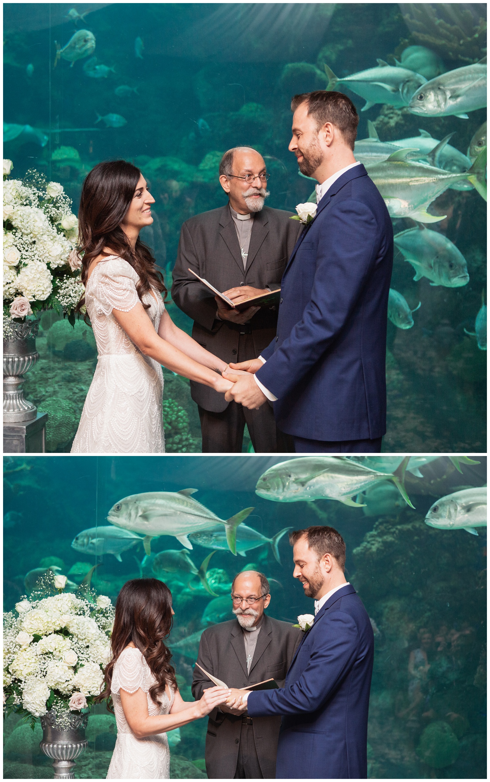 The Florida Aquarium ceremony | Matlock and Kelly Photography