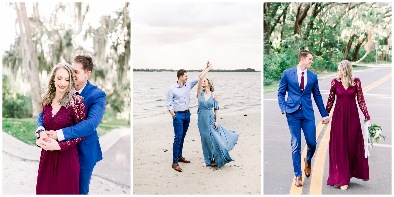 Sunset safety harbor engagement - Matlock and Kelly Photography