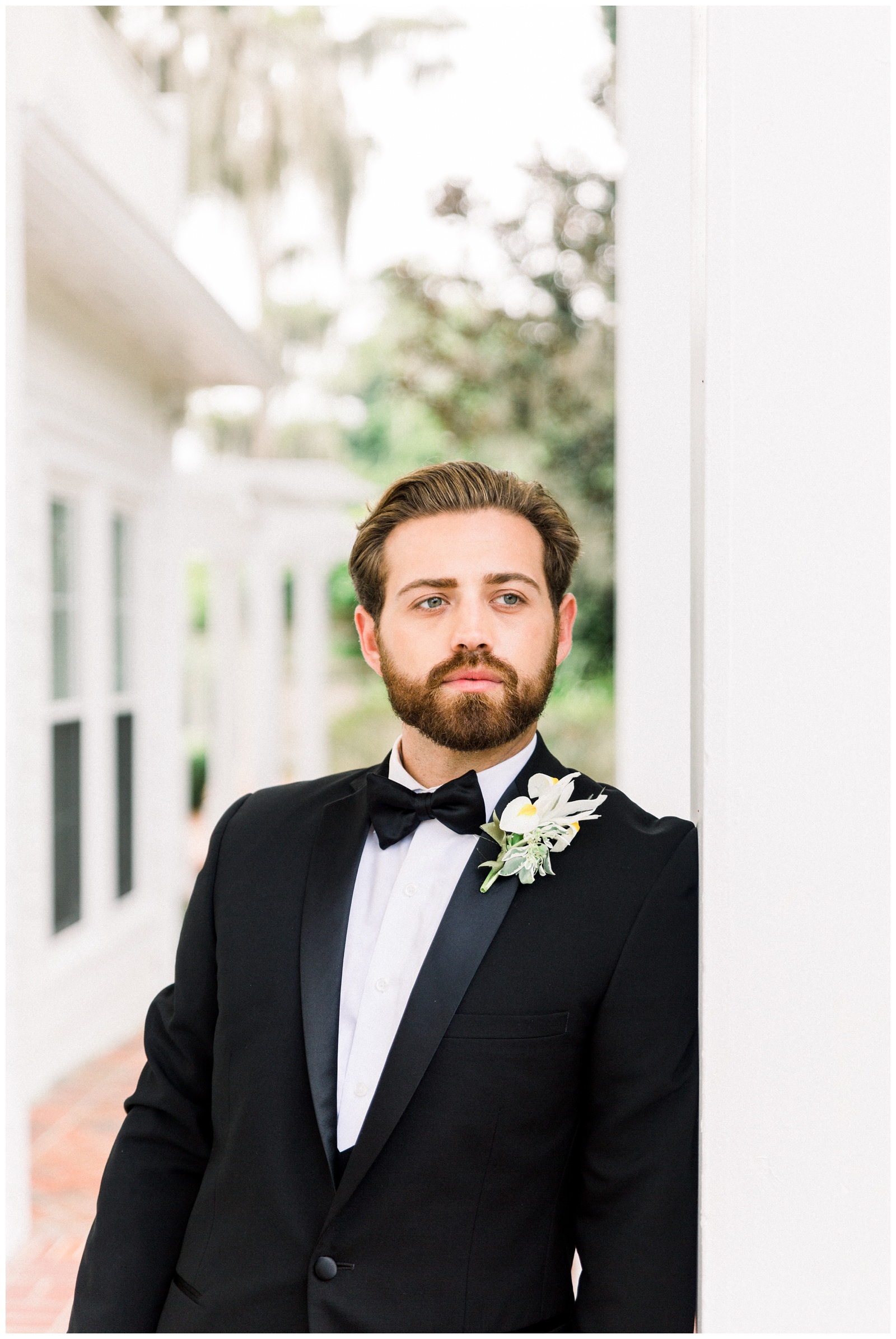 Cypress Grove groom portrait