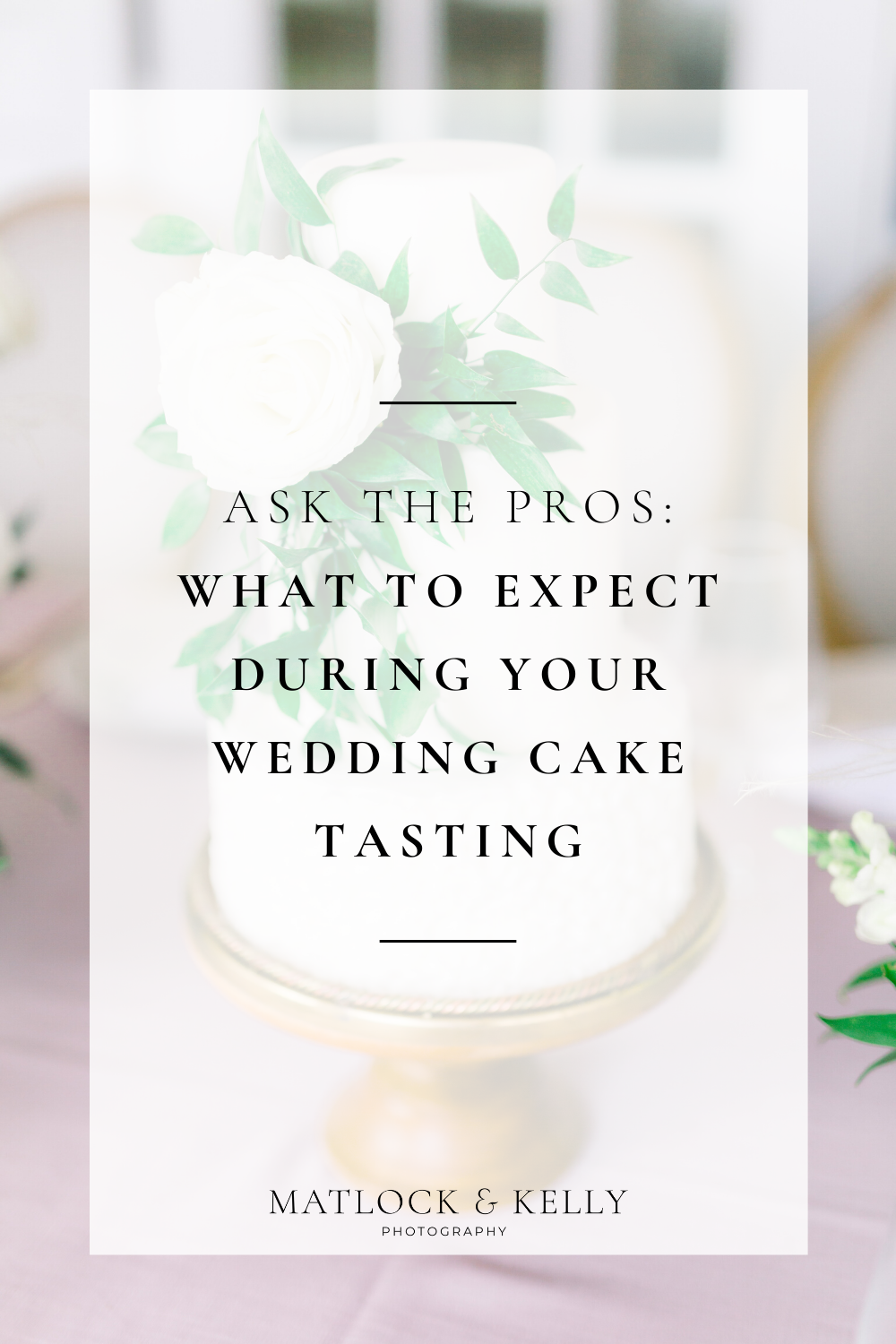 Xajay from Buttercream and Elegance explains what you can expect during your wedding cake tasting!