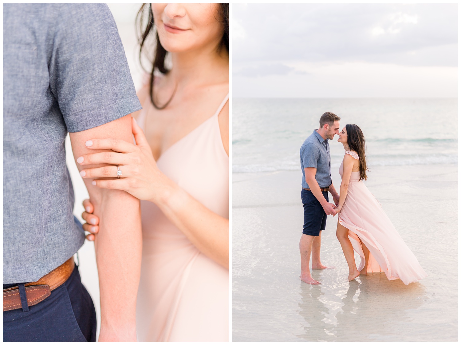 The Don Cesar Engagement on the beach