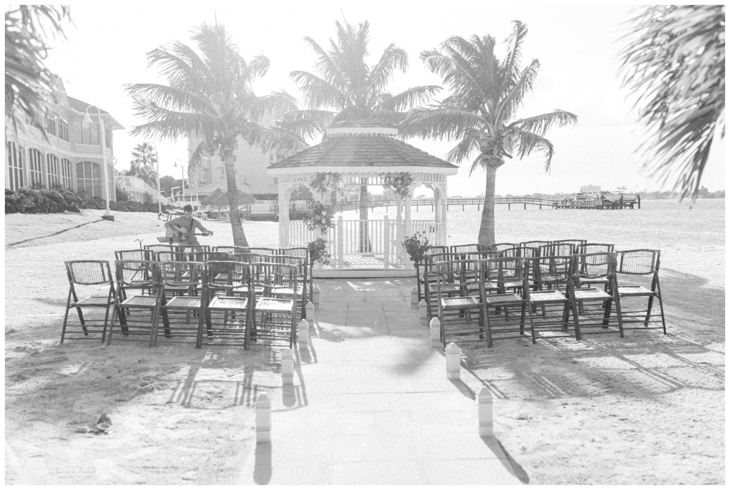 Wedding ceremony at Isla Del Sol in St. Pete Beach