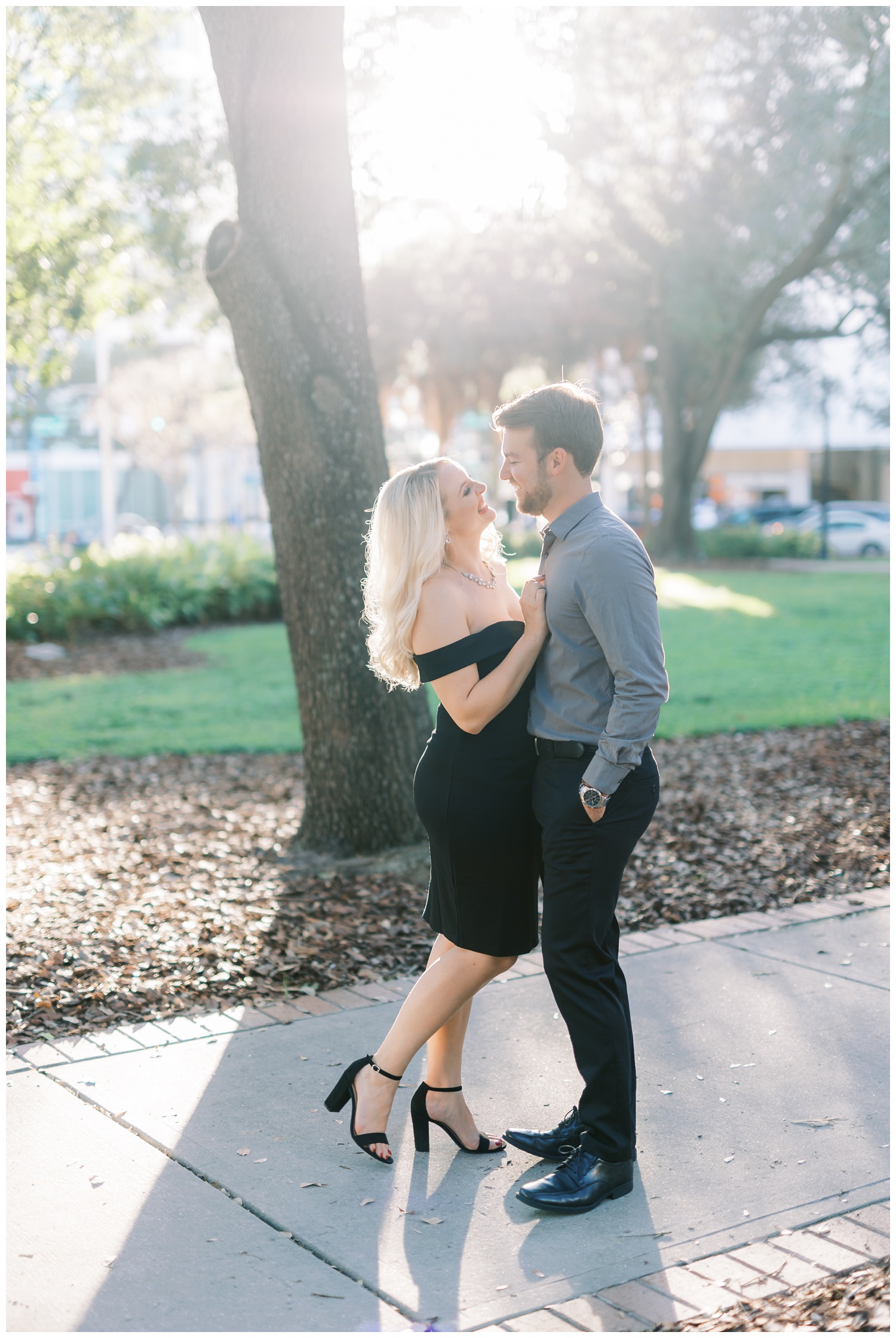 Downtown Tampa engagement session