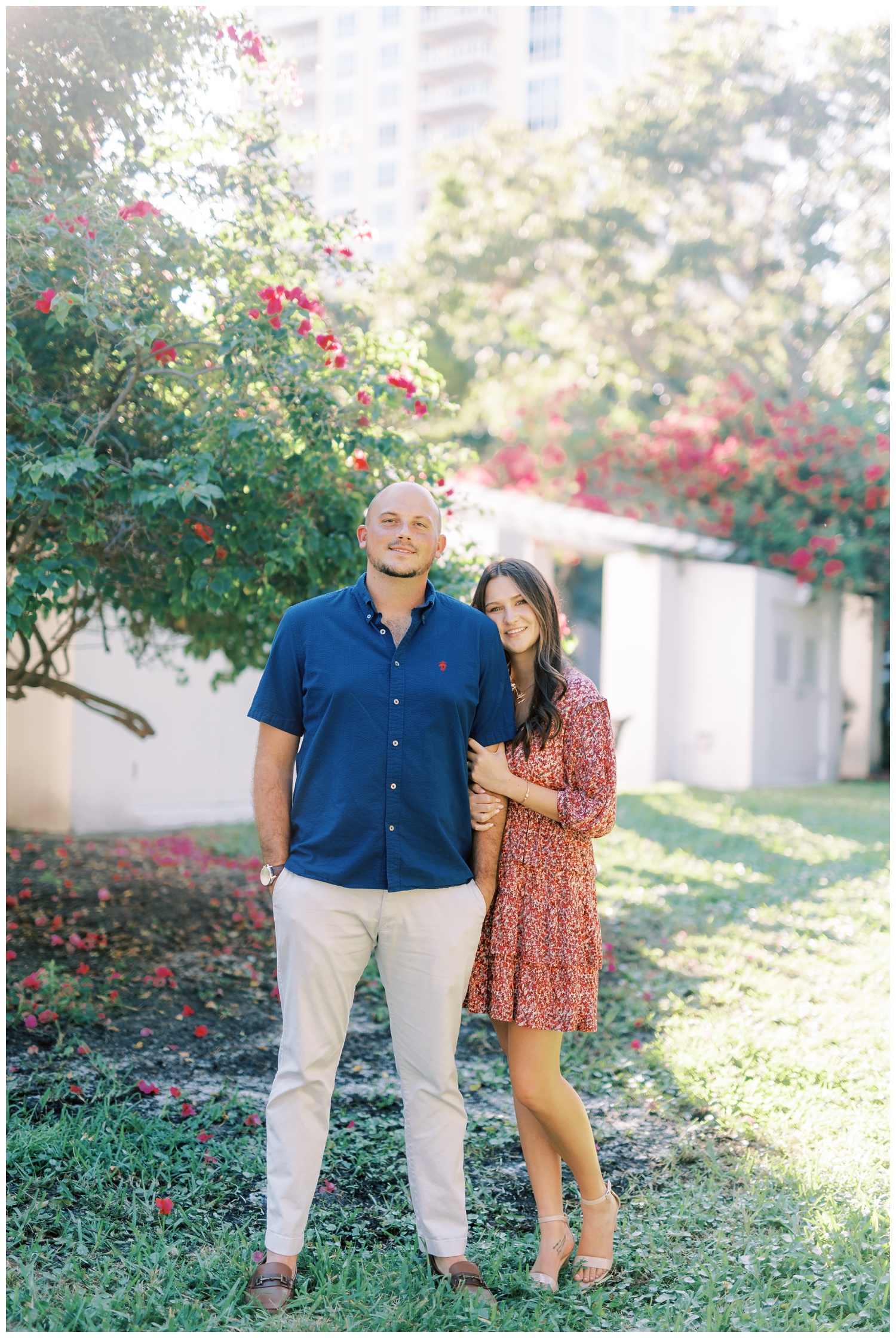 Engagement session at the Vinoy